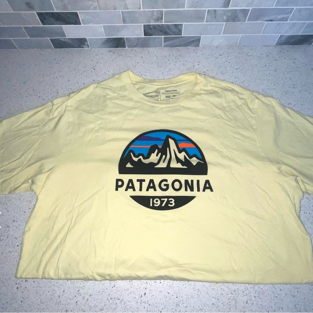 Patagonia Yellow Shirt